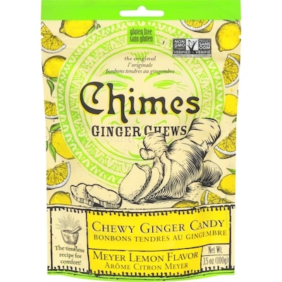 Chimes Chewy Ginger Candy Meyer Lemon Flavor 100 g, $4.99/100g