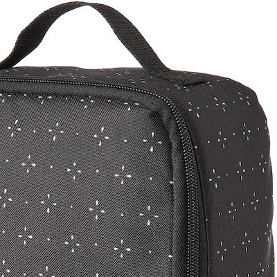 Sac à lunch Le classique – motif géométrique noir