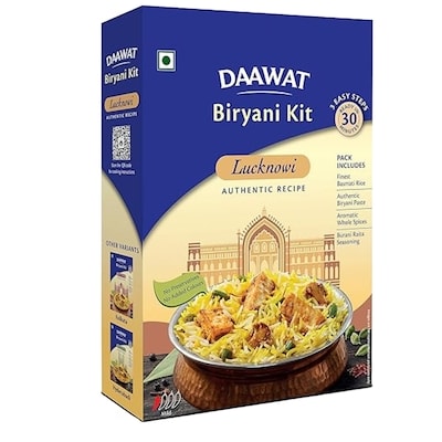 Daawat Lucknowi Biryani Kit 0.327 kg, $0.92/100g