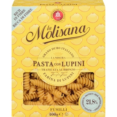 Molisana Lupini Pasta Fusilli 28 400 g, $0.75/100g