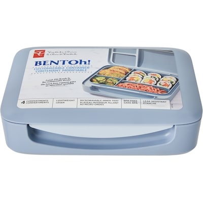 le Choix du Président Contenant modifiable BENTOh! – bleu 1 ea, 17,00 $/1ch