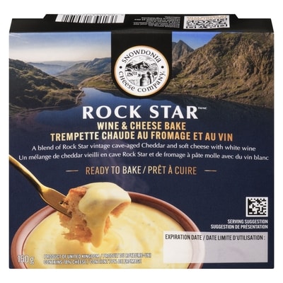 Snowdonia Wine & Cheese Bake Rock Star 150 g, $9.99/100g