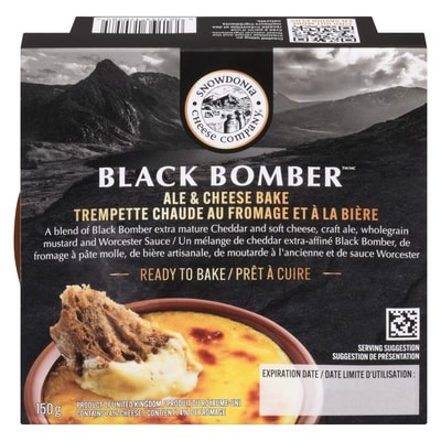 Snowdonia Ale & Cheese Bake Black Bomber 150 g, $9.99/100g