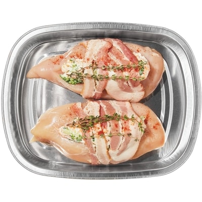 null Stuffed Chicken Breast with Broccoli & Cream Cheese 637 g, $2.20/100g