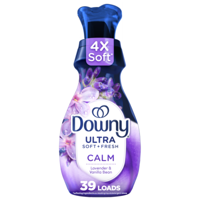 Downy Ultra Soft Fabric Softener Liquid, Calm, Lavender and Vanilla Bean, 39 Loads 780 ml, $1.09/100ml