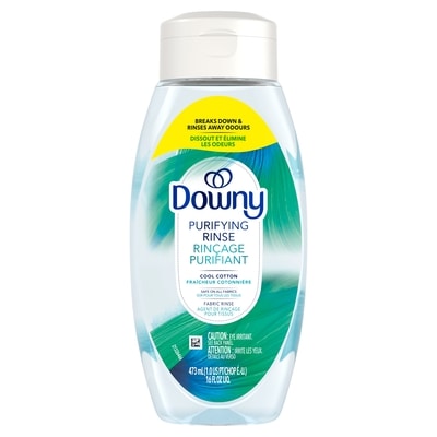 Downy Purifying Laundry Odour Remover and Fabric Softener, Cool Cotton, Safe On All Fabrics, HE Compatible 473 ml, $1.06/100ml