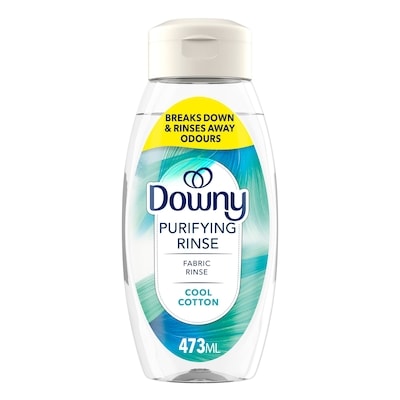 Downy Purifying Laundry Odour Remover and Fabric Softener, Cool Cotton, Safe On All Fabrics, HE Compatible 473 ml, $1.06/100ml