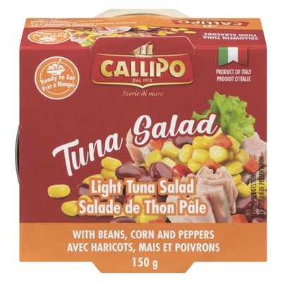 Callipo Light Tuna Salad Yellowfin Tuna 150 g, $3.33/100g