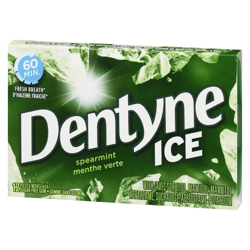 Ice Sugar-Free Gum Spearmint