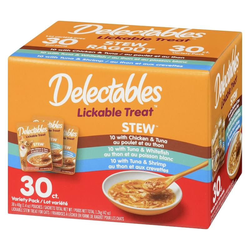 Stew Lickable Stew Treat For Cats Variety Pack
