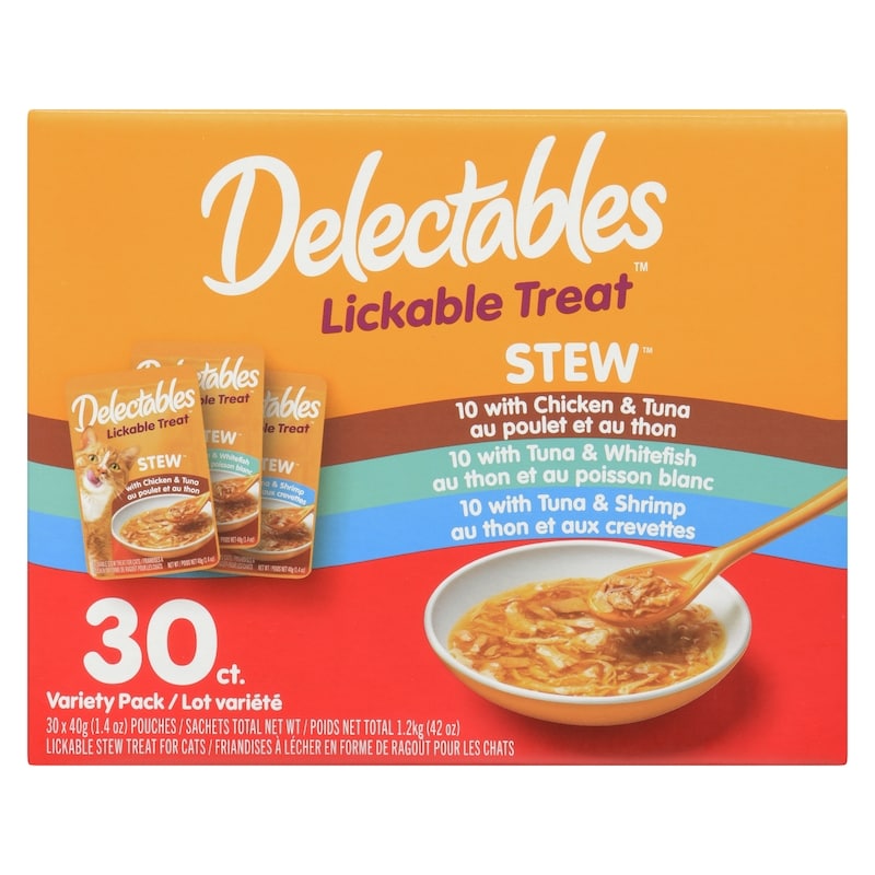 Stew Lickable Stew Treat For Cats Variety Pack