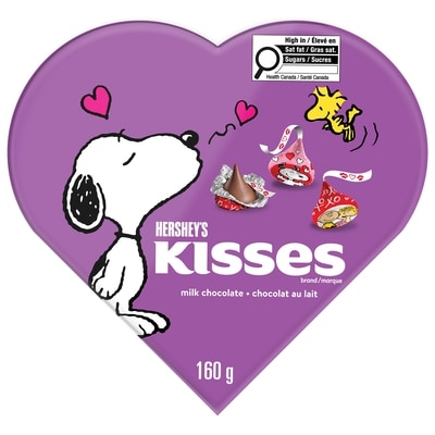 Hershey’s Chocolats au lait kisses snoopy™ et amis 160 g, 6,25 $/100g