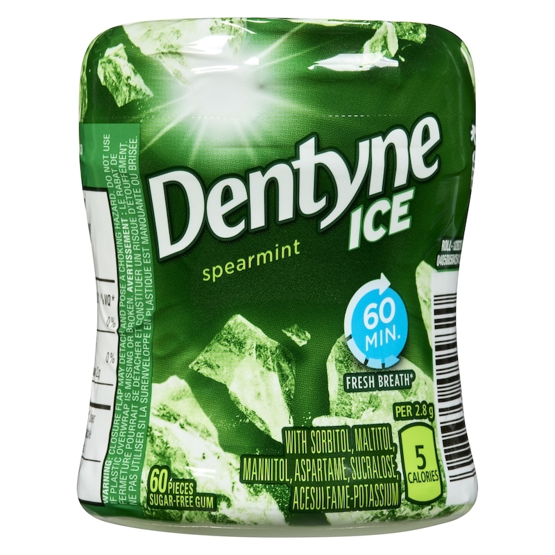 Ice Sugar-Free Gum Spearmint