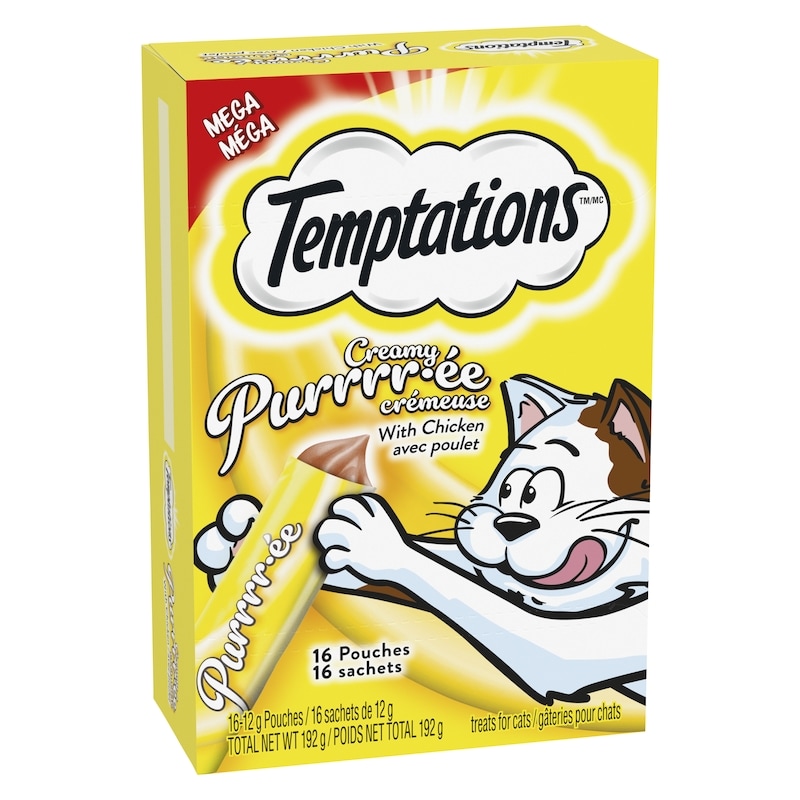 Treats For Cats Creamy Purrrr-Ée With Chicken Mega