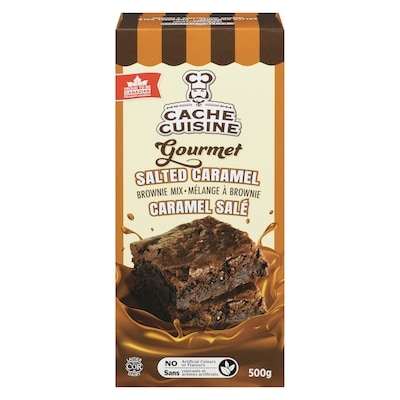 Cache Cuisine Gourmet Brownie Mix Salted Caramel 500 g, $1.20/100g