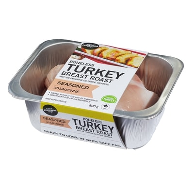 Fortinos Seasoned Turkey Breast Roast 800 g, $2.50/100g
