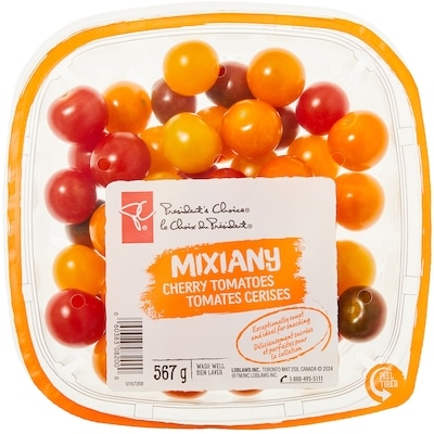 President's Choice Mixiany Cherry Tomatoes 567 g, $1.41/100g