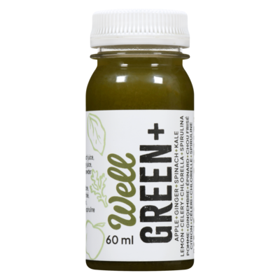 Well Green+ 60 ml, 6,67 $/100ml