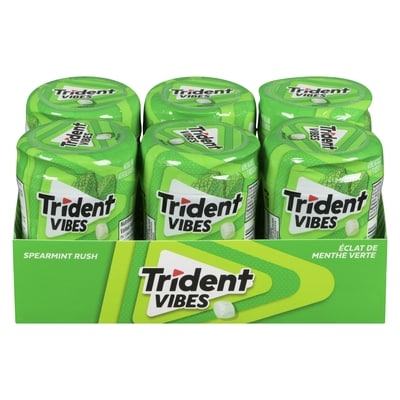 TRIDENT Vibes Sugar-Free Gum Spearmint Rush 40 ea, $0.13/1ea