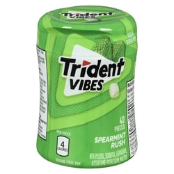 Vibes Sugar-Free Gum Spearmint Rush
