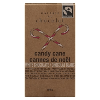 Galerie Au Chocolat White Chocolate, Candy Cane 100 g, $9.99/100g