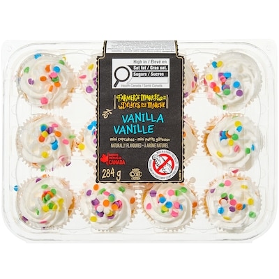 Délices du Marché Mini petits gâteaux à la vanille 284 g, 1,76 $/100g