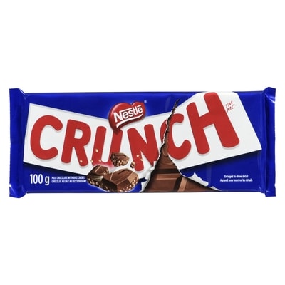 Nestlé Barre Crunch 100 g, 3,49 $/100g