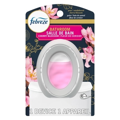 Febreze Bathroom Air Freshener, Odour-Fighting, Cherry Blossom,1ct 8 ml, $6.24/10ml
