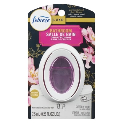 Febreze Small Spaces Air Freshener, Odor-Fighting, Cherry Blossom Scent, 1 Count 8 ml, $50.00/100ml