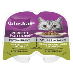 Whiskas Perfect portions nourriture de qualité pour chats repas de grillades assorties 75 g, 2,39 $/100g