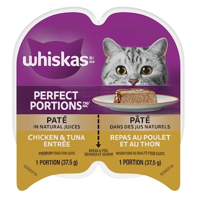 Perfect Portions Premium Food For Cats Chicken & Tuna Entrée