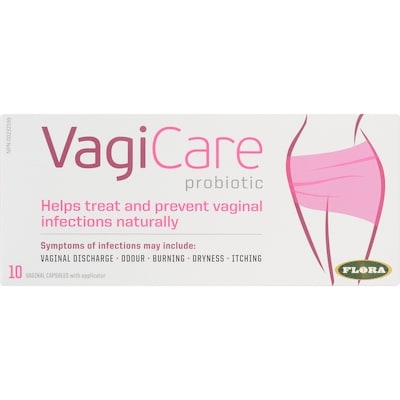 Flora Vaginal Capsules Probiotic 10 ea, $4.00/1ea