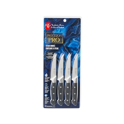 President's Choice Precision Pro Steak Knives 4-Piece Set 1 ea, $28.00/1ea