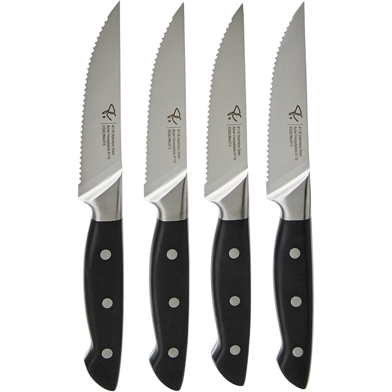 Precision Pro Steak Knives 4-Piece Set