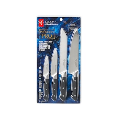 President's Choice Precision Pro Paring, Utility, Bread, and Chef's Knife 4-Piece Set 1 ea, $32.00/1ea