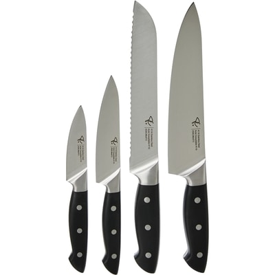 Precision Pro Paring, Utility, Bread, and Chef's Knife 4-Piece Set