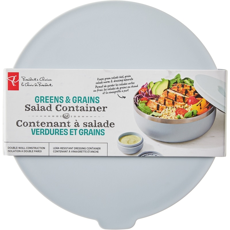 Greens and Grains Salad Container - Blue