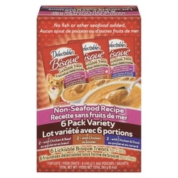 Lickable Bisque Treats For Cats Non-Seafood Recipe Pack Variety