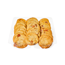null Mini biscuits au chocolat, caramel et sel de mer, paquet de 24 326 g, 1,53 $/100g