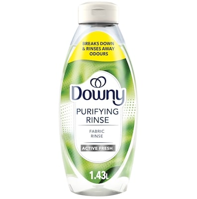 Downy Rinse & Refresh Laundry Odour Remover and Fabric Softener, Active Fresh, Safe On All Fabrics, HE Compatible 1.43 l, $1.26/100ml