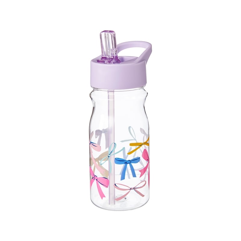 Printed Water Bottle - Bows
