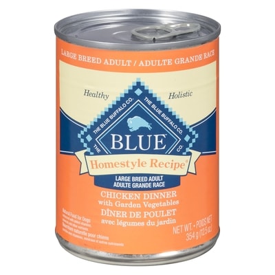 Blue Buffalo Homestyle Recipe Chicken Dinner With Garden Vegetables Large Breed Adult 354 g, $0.99/100g