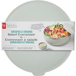 le Choix du Président Contenant à salade Verdure et grains – vert sauge 1 ea, 15,00 $/1ch