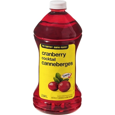 Sans Nom Cocktail de canneberges 2.84 l, 0,19 $/100ml