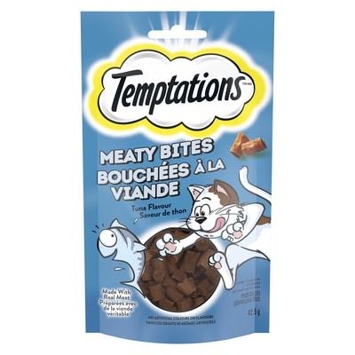 Temptations Gâteries pour chats bouchées à la viande saveur de thon 42 g, 11,88 $/100g