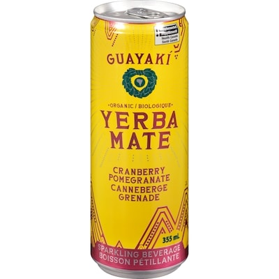Yerba Mate Yerba Mate Sparkling Beverage Cranberry Pomegranate 355 ml, $0.84/100ml