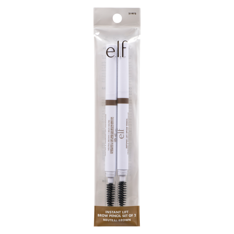 Elf Instant Lift Brow Pencil, Neutral Brown, 2 Pack - 2 ea | Zehrs