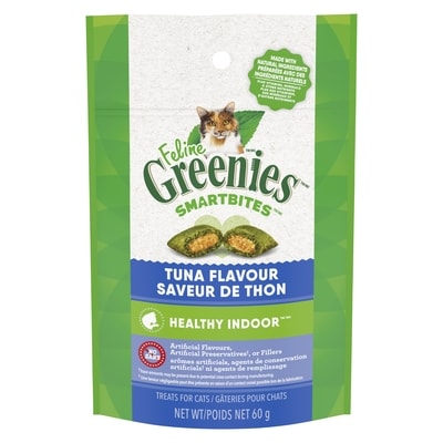Greenies Smartbites Treats For Cats Tuna Flavour Healthy Indoor 60 g, $7.15/100g