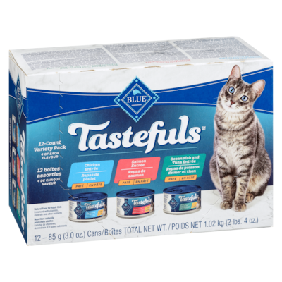Natural Food For Adults Cats Paté 12-Count Variety Pack