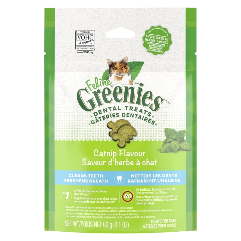 Feline Treats For Cats Dental Treats Catnip Flavour